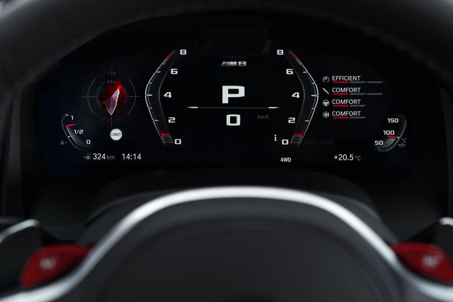 Панель приборов BMW M8 Competition Coupe (F92) 2019 года  (WW) (фото 49 из 59)